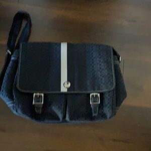 Coach bag great for work and travel.